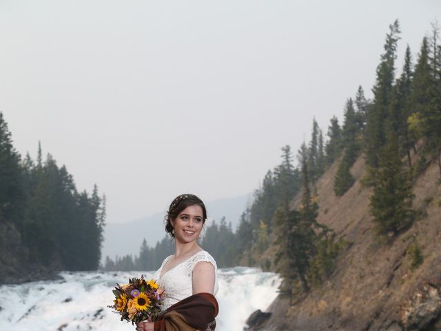 Kevin and Stephanie&apos;s wedding in Banff, Alberta 13