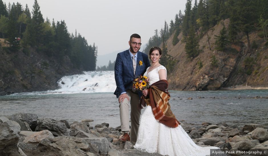 Kevin and Stephanie's wedding in Banff, Alberta