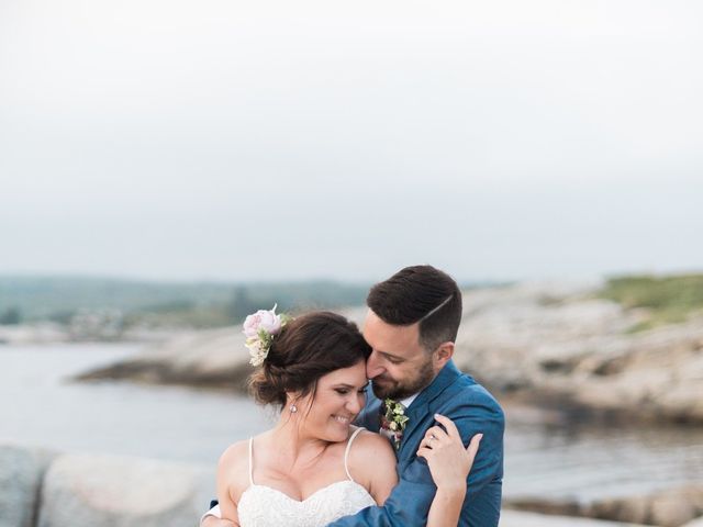 Amanda and Marc&apos;s wedding in Peggys Cove, Nova Scotia 41