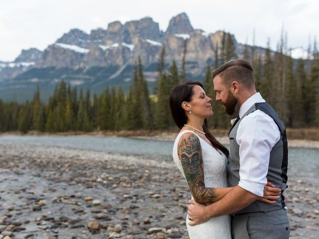 Melanie and Joel&apos;s wedding in Banff, Alberta 2