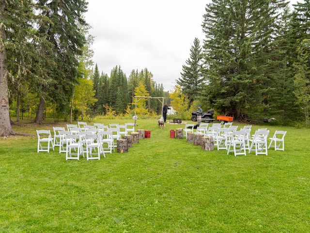 Kelly and Aly&apos;s wedding in Water Valley, Alberta 3