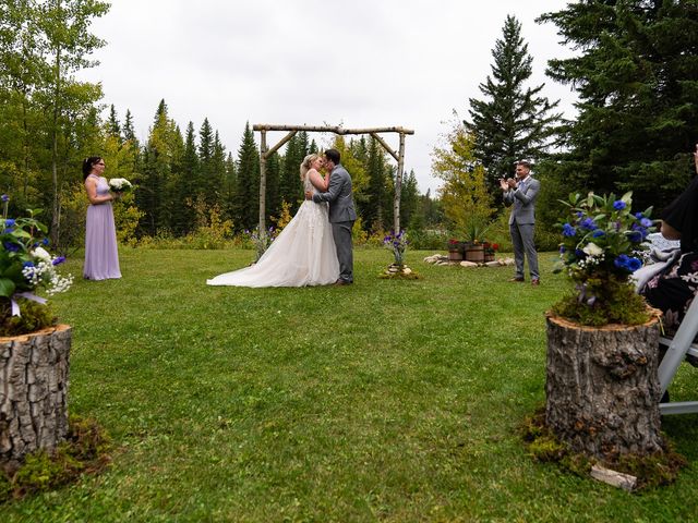 Kelly and Aly&apos;s wedding in Water Valley, Alberta 15
