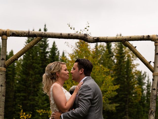 Kelly and Aly&apos;s wedding in Water Valley, Alberta 16