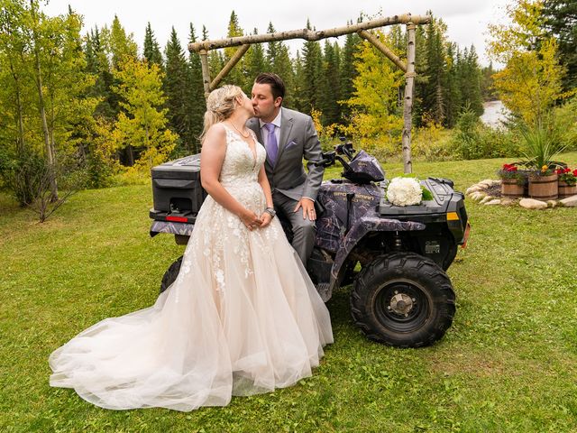 Kelly and Aly&apos;s wedding in Water Valley, Alberta 17