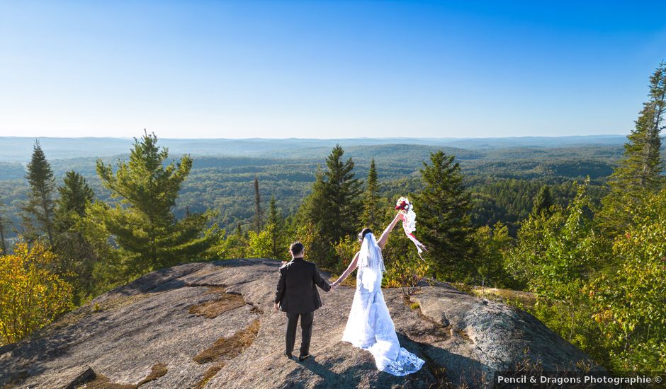 Tim and Kathleen's wedding in Mont-Tremblant, Quebec