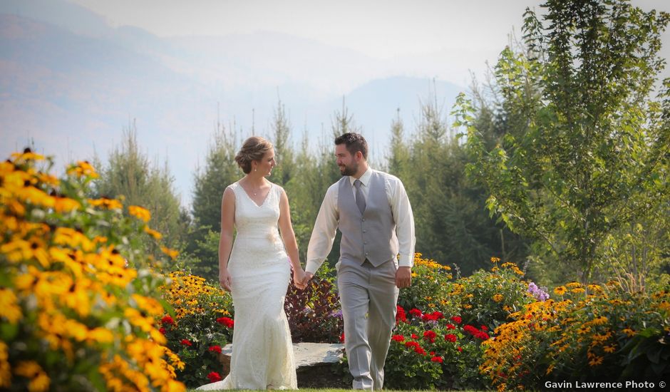 Ben and Erin's wedding in Kamloops, British Columbia