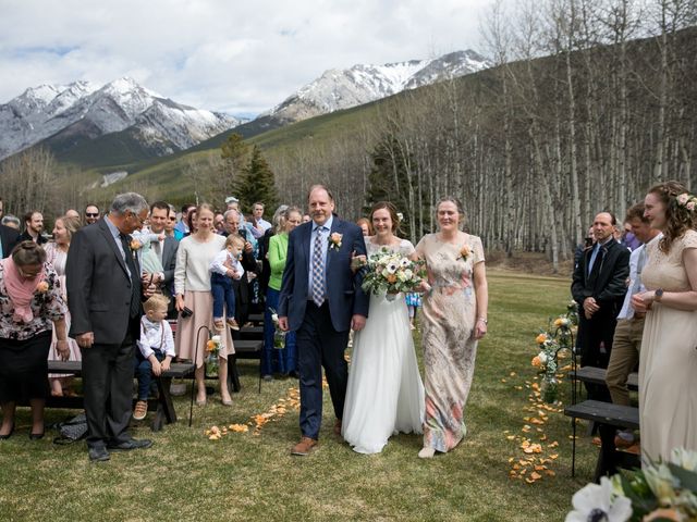 Shevaun and Craig&apos;s wedding in Kananaskis, Alberta 22