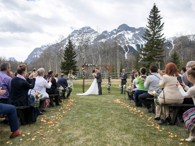 Shevaun and Craig&apos;s wedding in Kananaskis, Alberta 27