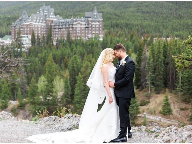 Myles and Stephanie&apos;s wedding in Banff, Alberta 8