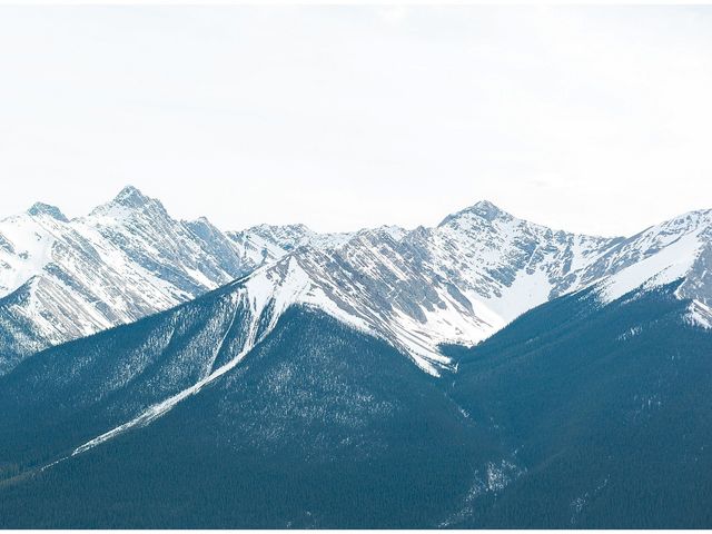 Myles and Stephanie&apos;s wedding in Banff, Alberta 17