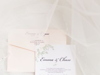 The wedding of Emma and Chase 1