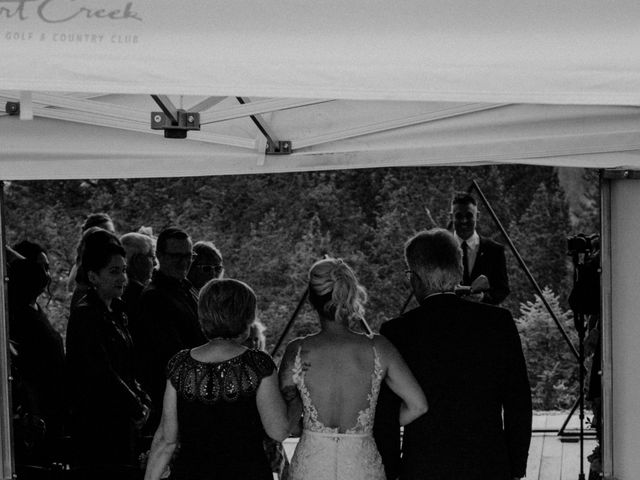 Chris and Michelle&apos;s wedding in Canmore, Alberta 33