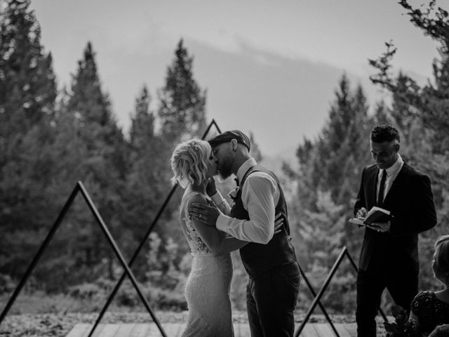 Chris and Michelle&apos;s wedding in Canmore, Alberta 47