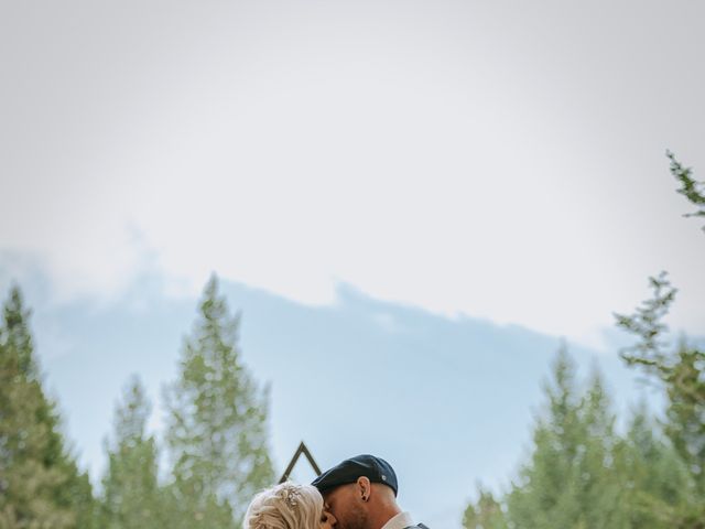 Chris and Michelle&apos;s wedding in Canmore, Alberta 48
