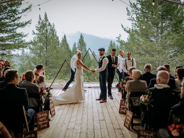 Chris and Michelle&apos;s wedding in Canmore, Alberta 50