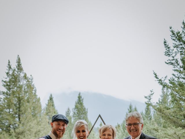 Chris and Michelle&apos;s wedding in Canmore, Alberta 52