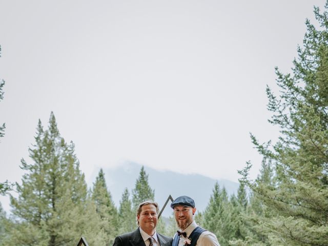 Chris and Michelle&apos;s wedding in Canmore, Alberta 53