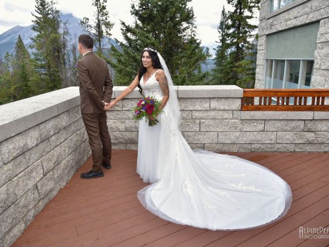Michael and Alisha&apos;s wedding in Banff, Alberta 6