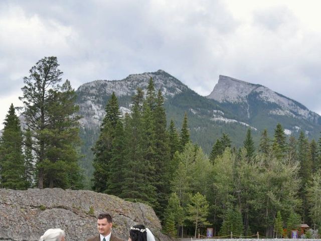 Michael and Alisha&apos;s wedding in Banff, Alberta 8