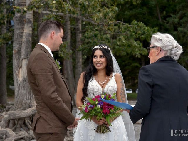 Michael and Alisha&apos;s wedding in Banff, Alberta 9