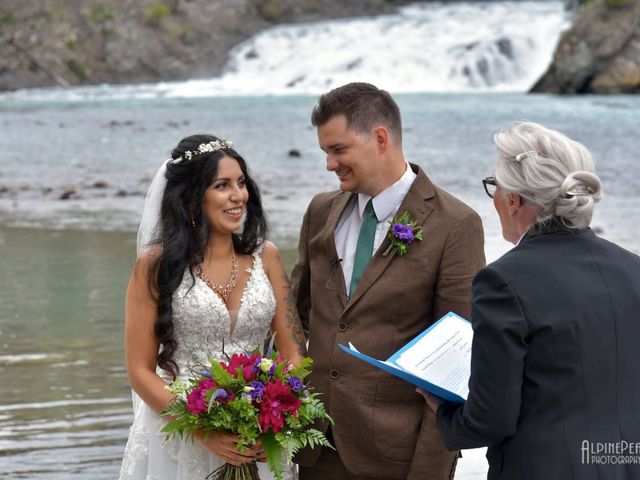 Michael and Alisha&apos;s wedding in Banff, Alberta 11
