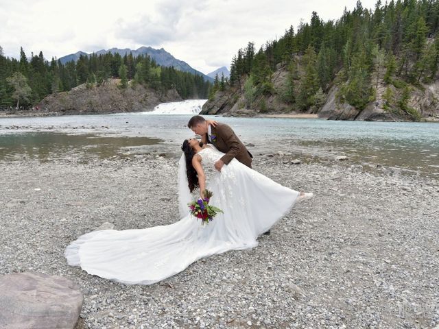 Michael and Alisha&apos;s wedding in Banff, Alberta 15