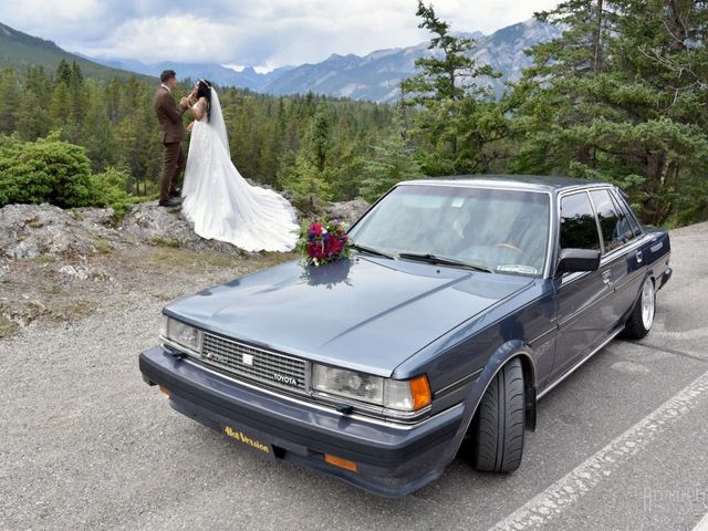 Michael and Alisha&apos;s wedding in Banff, Alberta 1