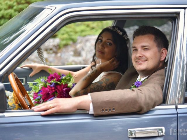 Michael and Alisha&apos;s wedding in Banff, Alberta 19