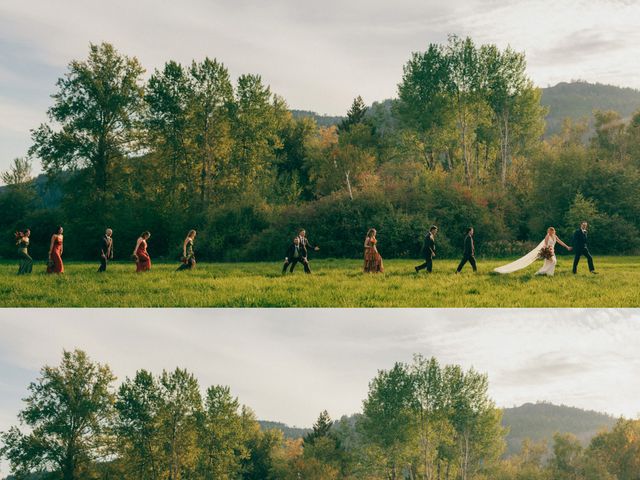Dylan and Sydney's wedding in Salmon Arm, British Columbia 1