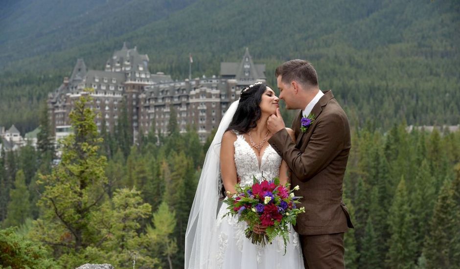 Michael and Alisha's wedding in Banff, Alberta