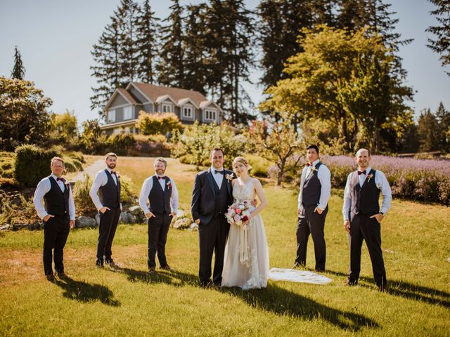 Jamie and Heather&apos;s wedding in Cobble Hill, British Columbia 20
