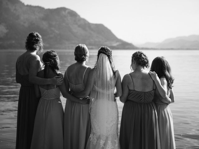 Morgan and Vanessa&apos;s wedding in Chase, British Columbia 9