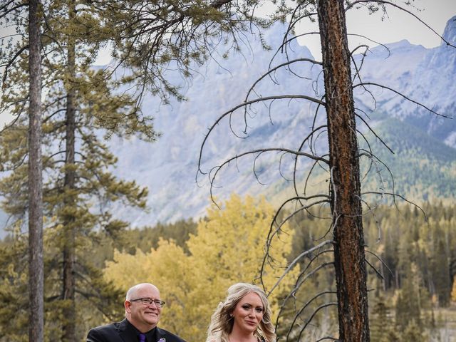John and Ashlee&apos;s wedding in Canmore, Alberta 3