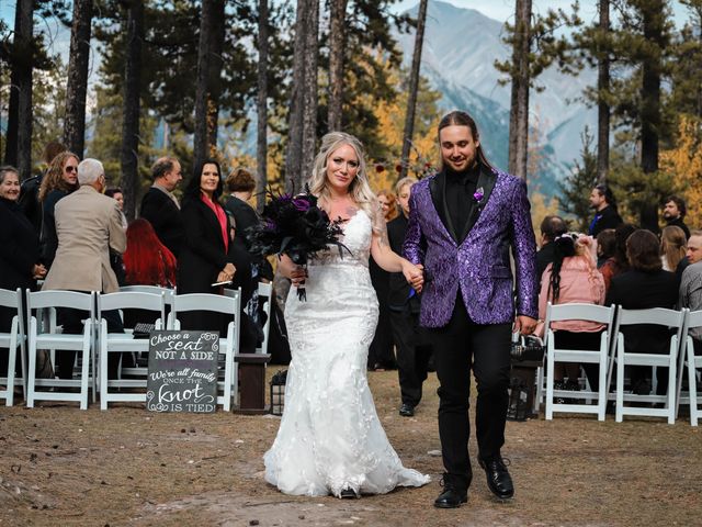 John and Ashlee&apos;s wedding in Canmore, Alberta 7
