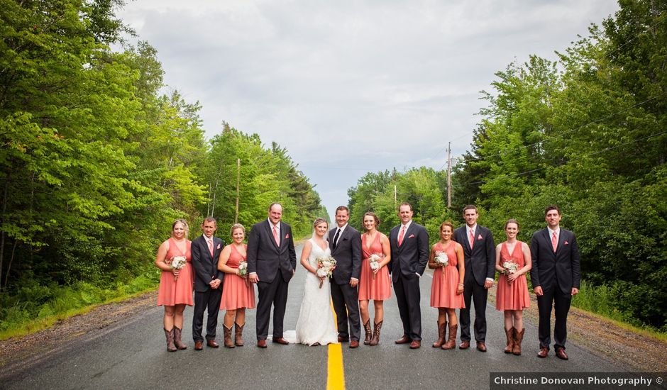 Sarah and Stephen's wedding in Miramichi, New Brunswick