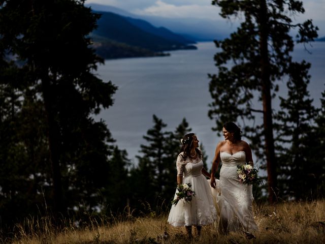 Shaundra and Jeneah&apos;s wedding in Kelowna, British Columbia 1