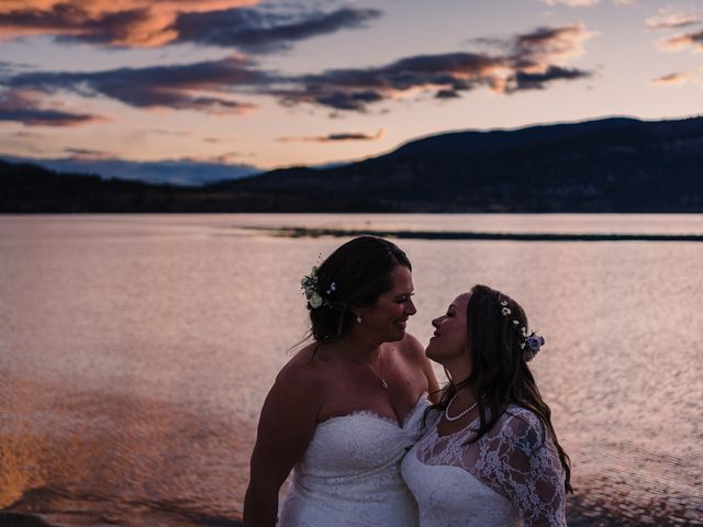 Shaundra and Jeneah&apos;s wedding in Kelowna, British Columbia 33