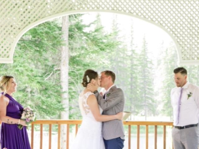 Adam  and Jaime &apos;s wedding in Banff, Alberta 4