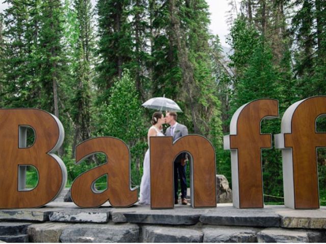 Adam  and Jaime &apos;s wedding in Banff, Alberta 2