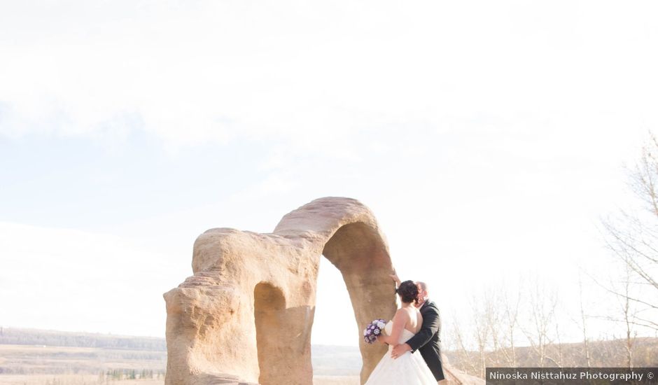 Tyler and Ashley's wedding in Okotoks, Alberta