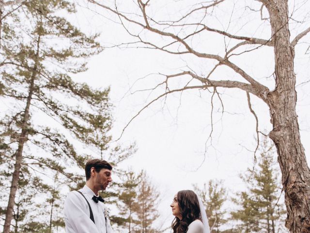 William and Nicole&apos;s wedding in Kawartha Lakes, Ontario 13