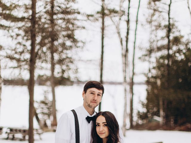 William and Nicole&apos;s wedding in Kawartha Lakes, Ontario 26