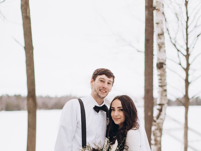 William and Nicole&apos;s wedding in Kawartha Lakes, Ontario 36