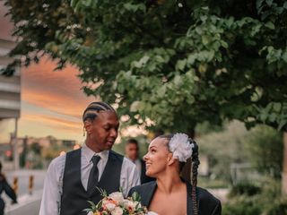 The wedding of Teeanna and Claude