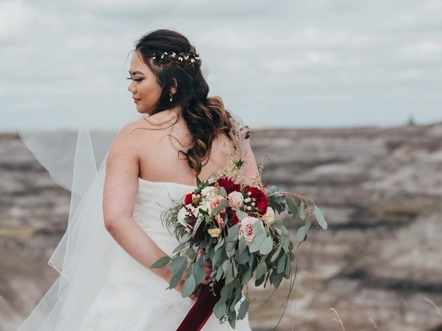 Gabriel and Ingrid&apos;s wedding in Drumheller, Alberta 1