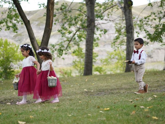 Gabriel and Ingrid&apos;s wedding in Drumheller, Alberta 8