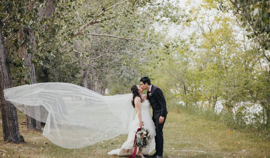 Gabriel and Ingrid's wedding in Drumheller, Alberta