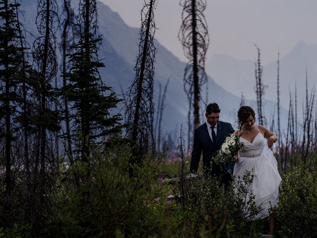 Kent and Janelle&apos;s wedding in Jasper, Alberta 20