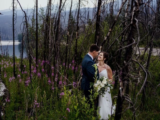 Kent and Janelle&apos;s wedding in Jasper, Alberta 21