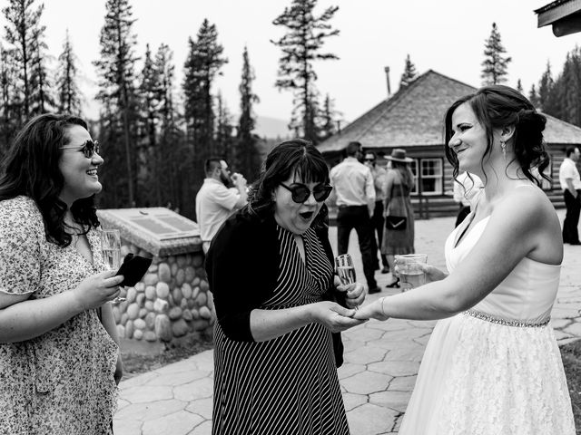 Kent and Janelle&apos;s wedding in Jasper, Alberta 32